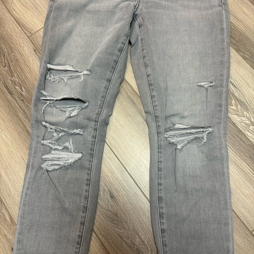 AE NeXT Level Ripped High-Waisted Jegging - Picture 3 of 8